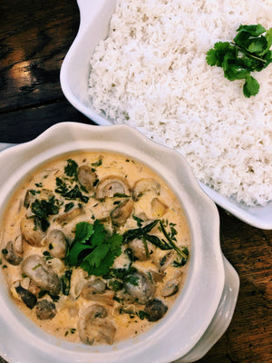 
                  
                    Load image into Gallery viewer, Mushroom &amp;amp; Spinach Stroganoff
                  
                