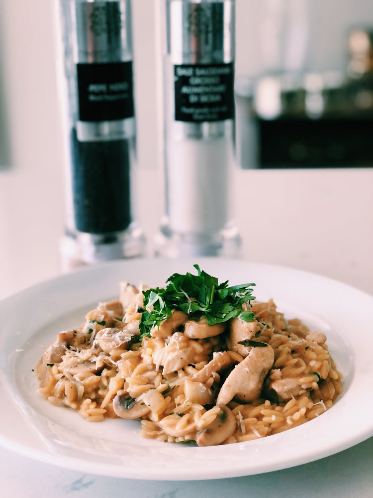 Chicken & Mushroom Orzo