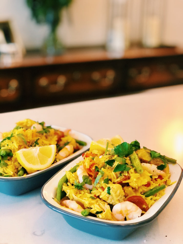 Spanish Chicken, Chorizo & Prawn Spiced Rice