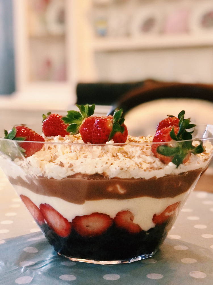 Bailey's Chocolate Brownie Trifle